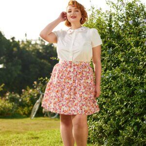 Dolls On Parade Tiered Skirt